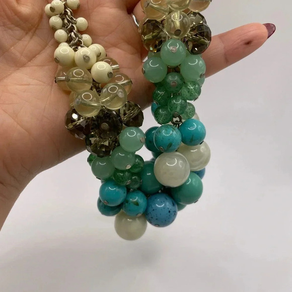 Lia Sophia multicoloured  beads chunky necklace - Picture 7 of 7